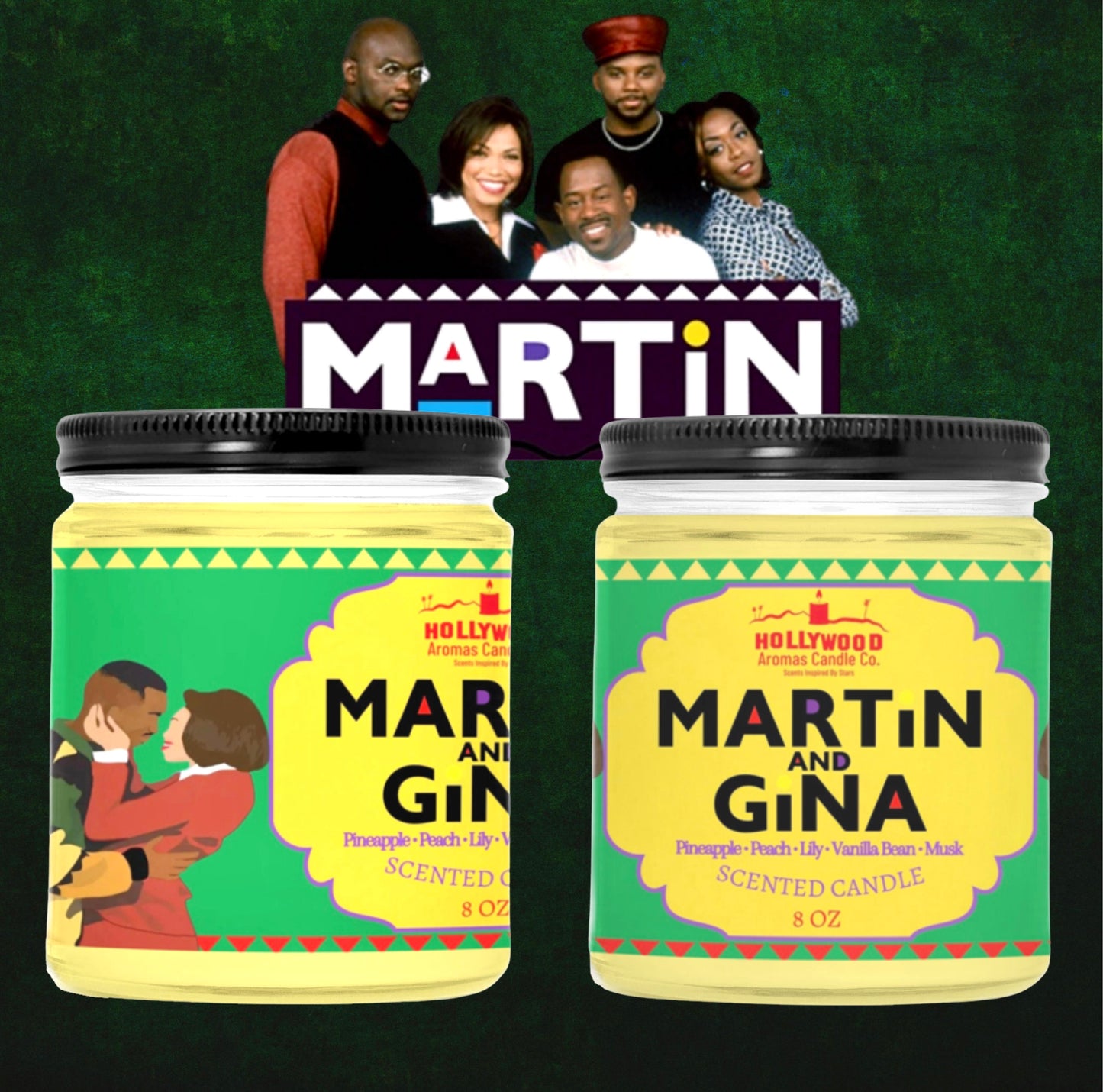 Martin & Gina Candle