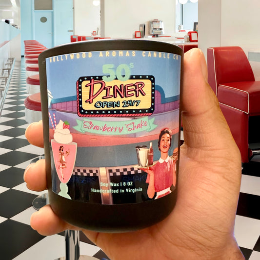 Strawberry Shake Candle (50’s Diner Collection)
