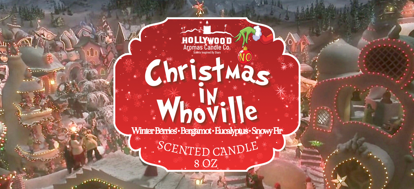 Christmas In Whoville Grinch Candle