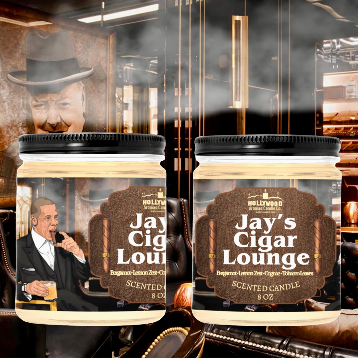 Jay’s Cigar Lounge Candle