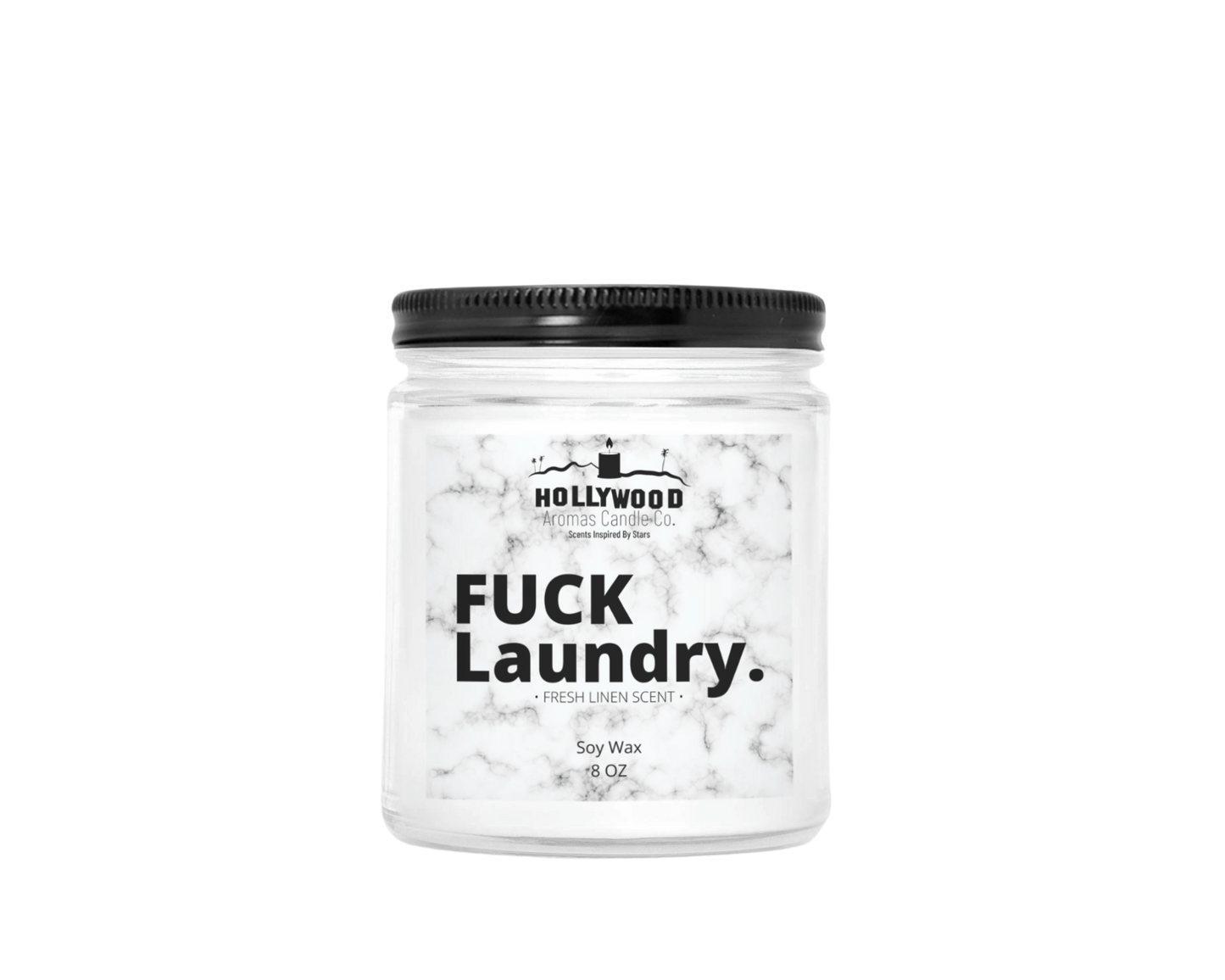 Fuck Laundry Candle (Fresh Linen Vulgar Edition)