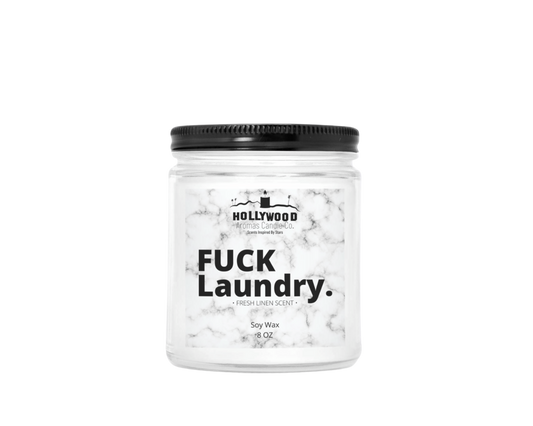 Fuck Laundry Candle (Fresh Linen Vulgar Edition)