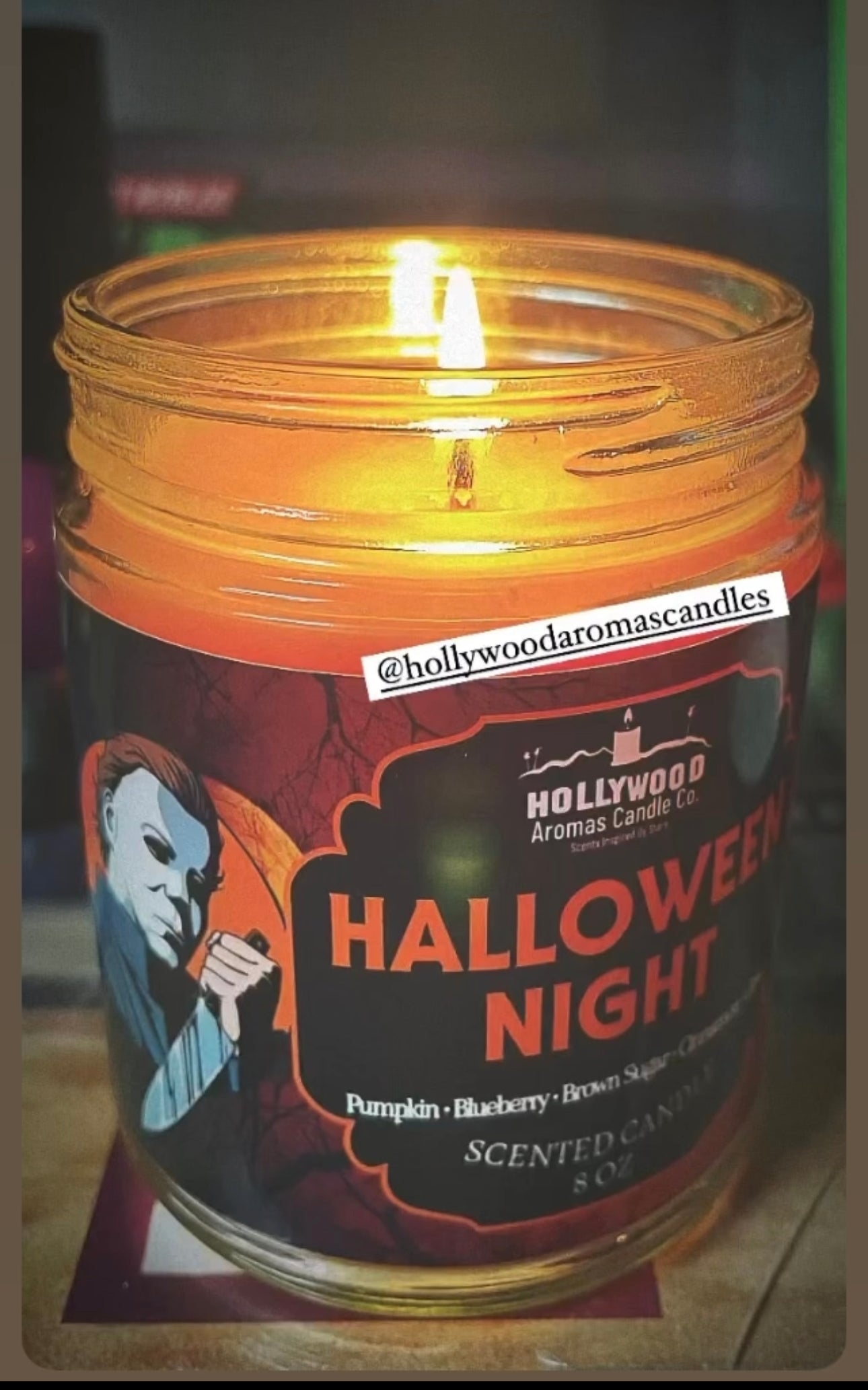 Halloween Night Candle