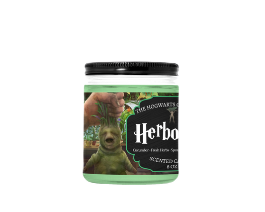 Herbology Candle